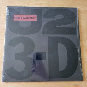 U2 - 3-D Dance Mixes Vinyl Single - New Sealed - 2018 - U2 Dot Com U2COM13 LP5